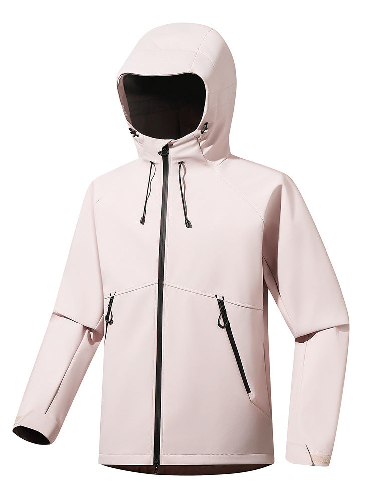 Men's Softshell Jacket 2026 New Spring And Autumn Windproof Waterproof Outdoor Sports Mountaineering Jacket Couple's Coat