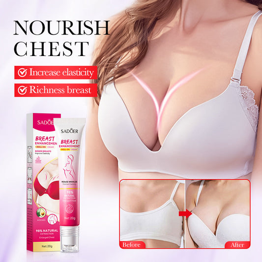SADOER Breast Enhancement Roller Cream Foreign Version 20g