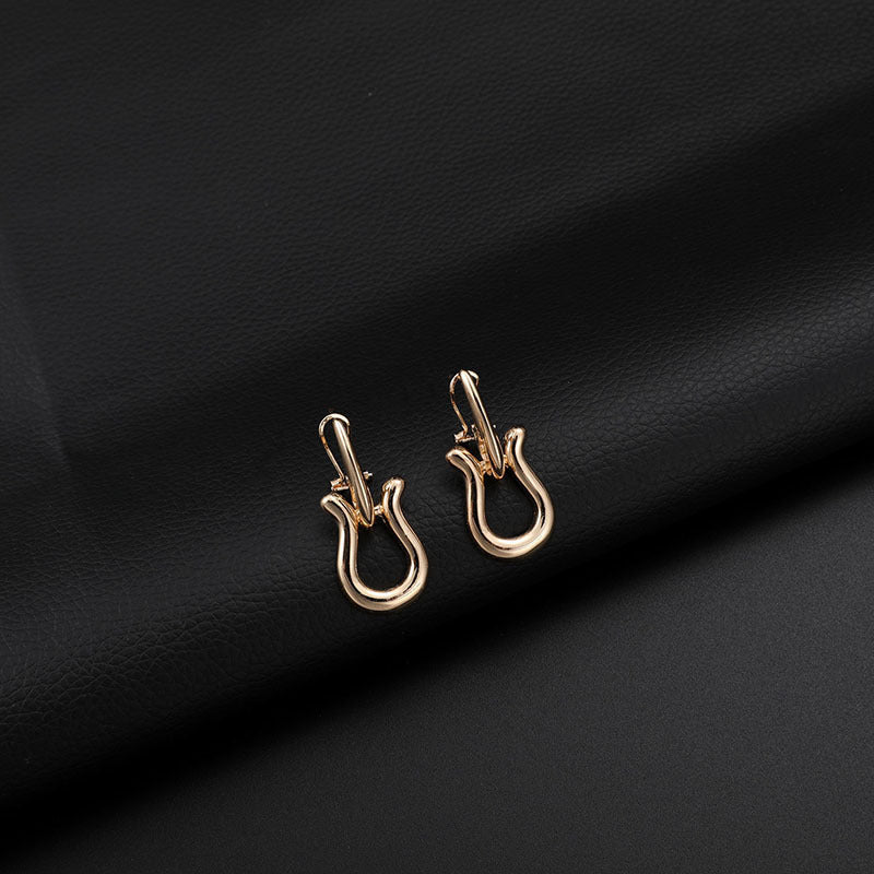 Alloy Necklace, Earrings, Bracelets And Rings Set Of Four