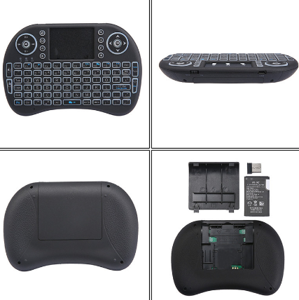 Smart TV Box with Mini Wireless Keyboard
