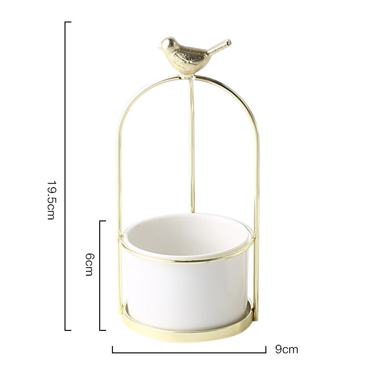Portable small vase