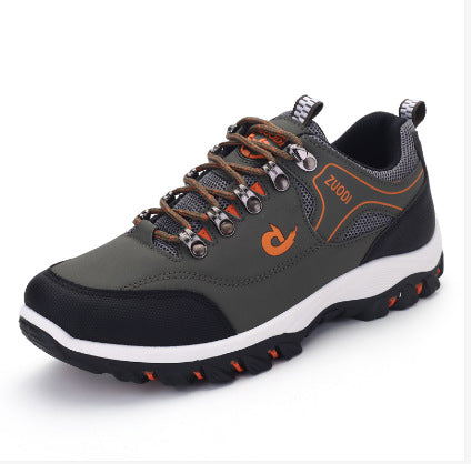 Mens Color-Block Hiking Shoes For Spring And Summer Outdoor Adventures