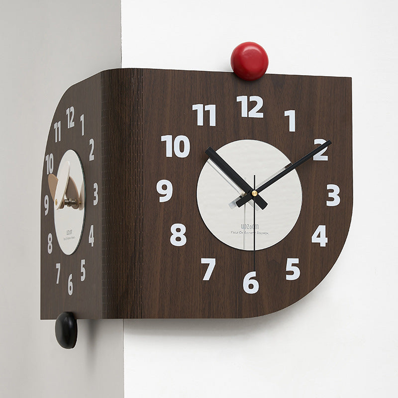 Living Room Simple Corner Creative Clock Wall Decoration