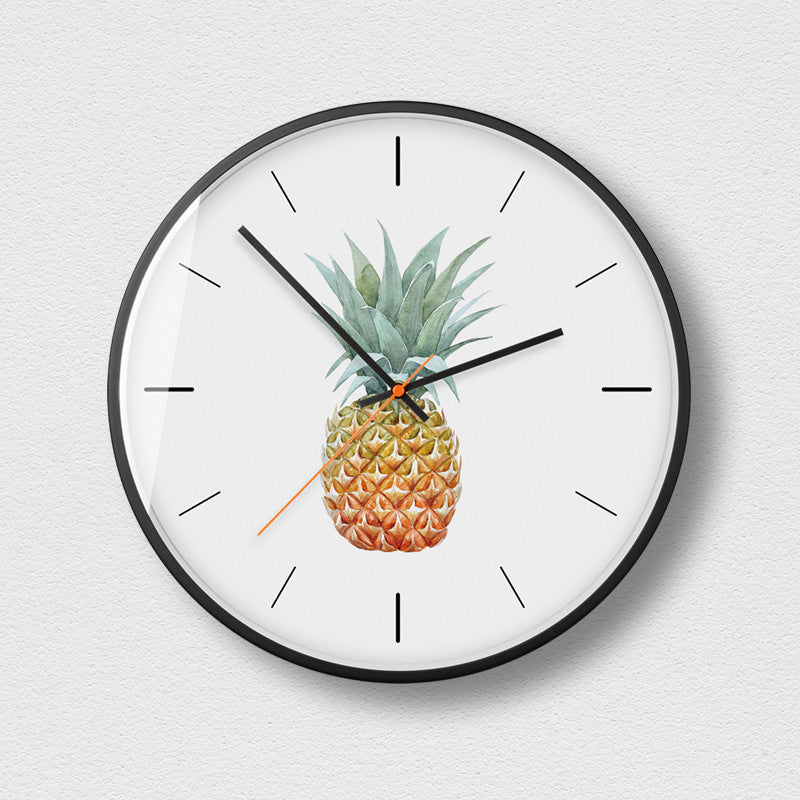 Creative household metal wall clock