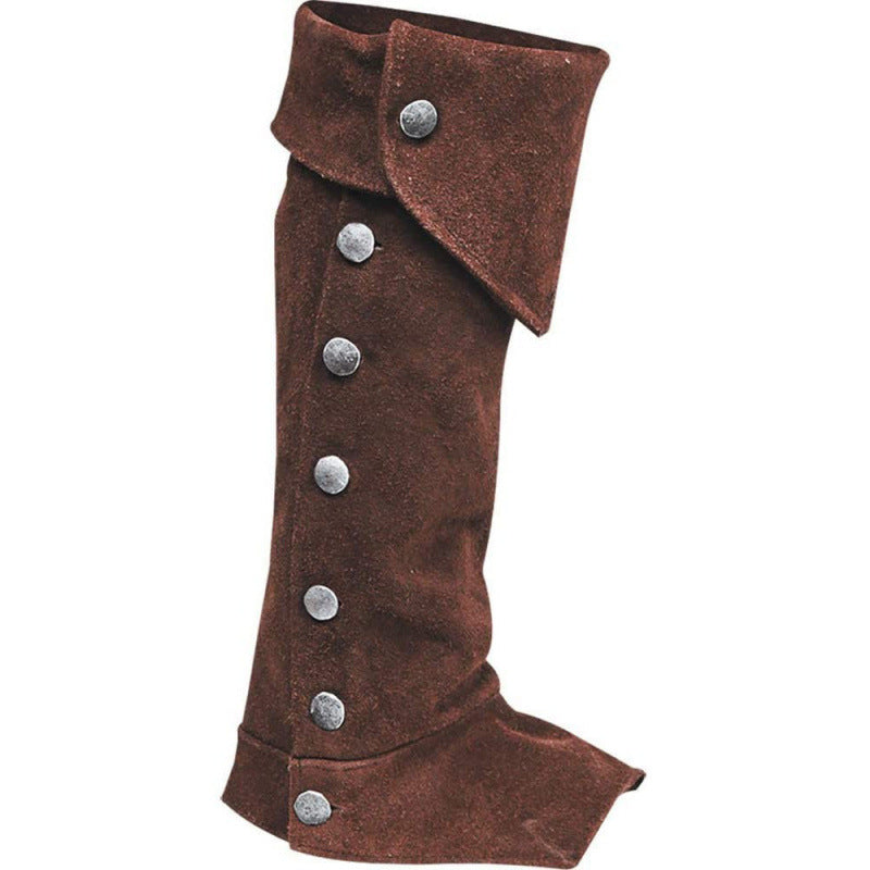 Men's  Fashionable And Versatile Boot Covers With Buckles