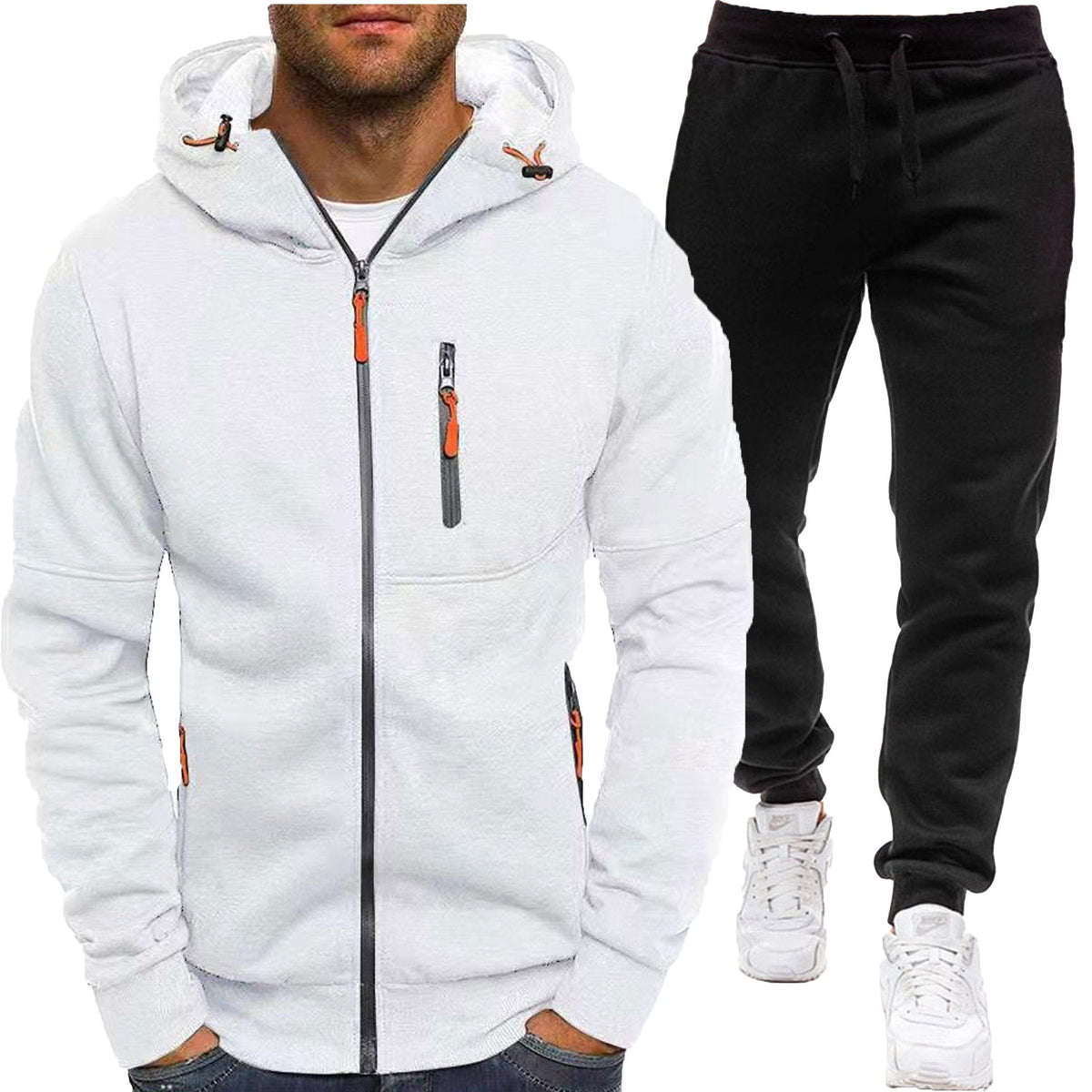 2026 FallWinter New Mens Set Casual Hooded Sweatshirt Sportswear