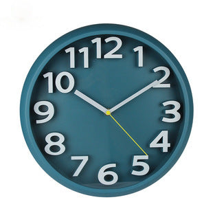Creative Home Round Stereo Digital Wall Clock