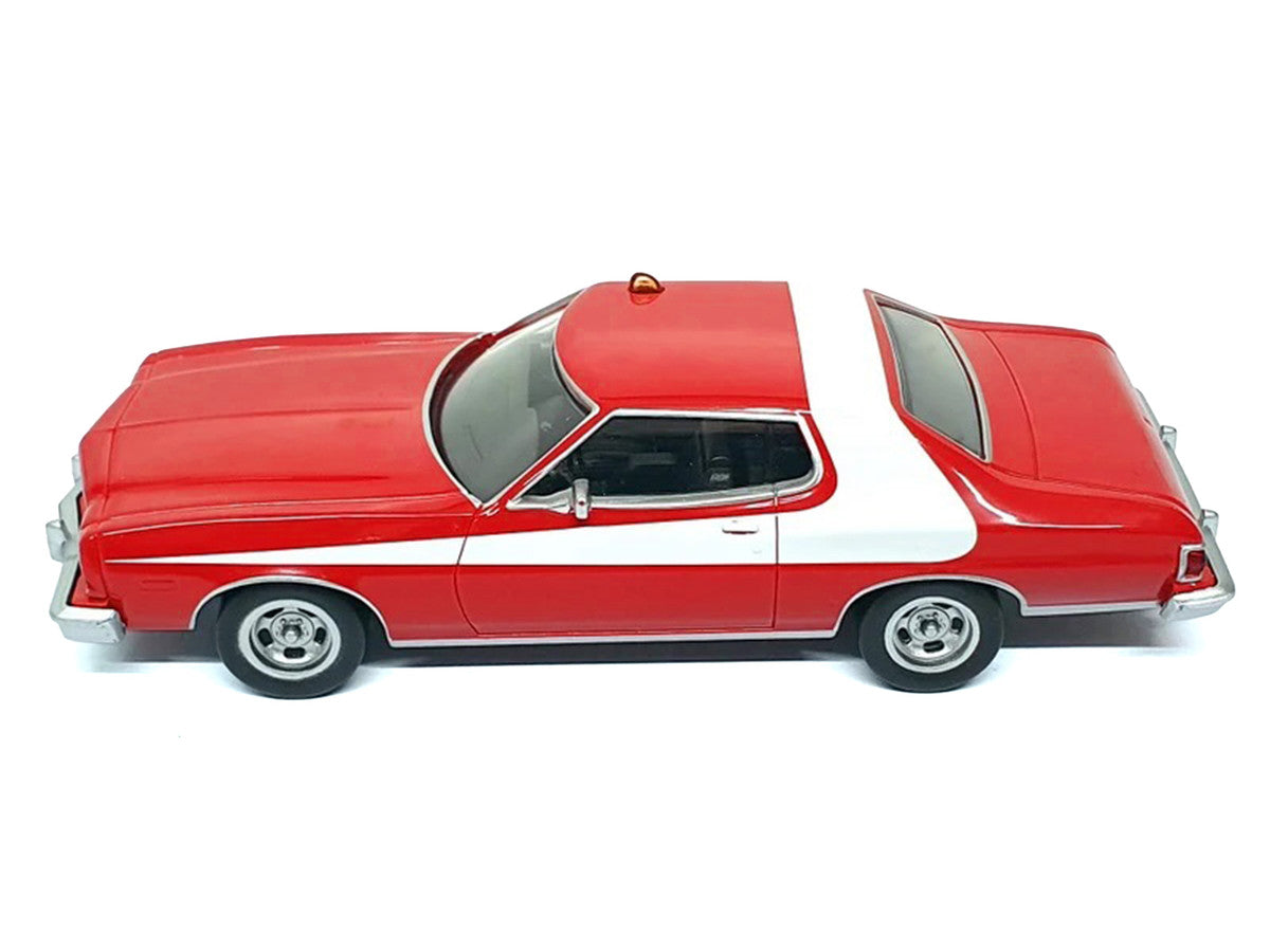 1975 Ford Gran Torino Red with White Graphics 1/43 Diecast Model Car by Norev