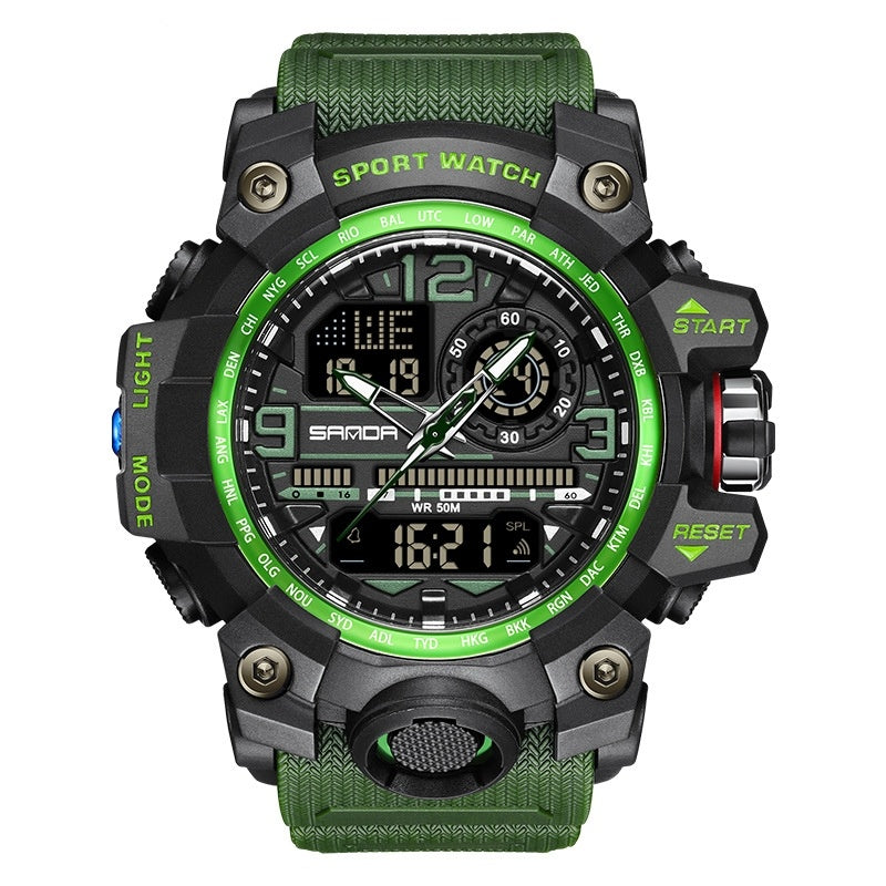 Trend Multi-functional Sports Luminous Outdoor Student Watch