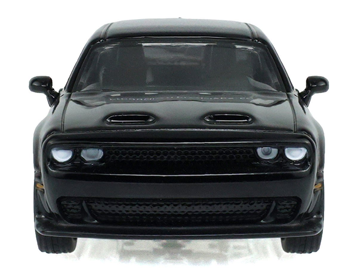2017 Dodge Challenger SRT Hellcat Widebody Black "Black Bandit" Series 31 1/64 Diecast Model Car by Greenlight