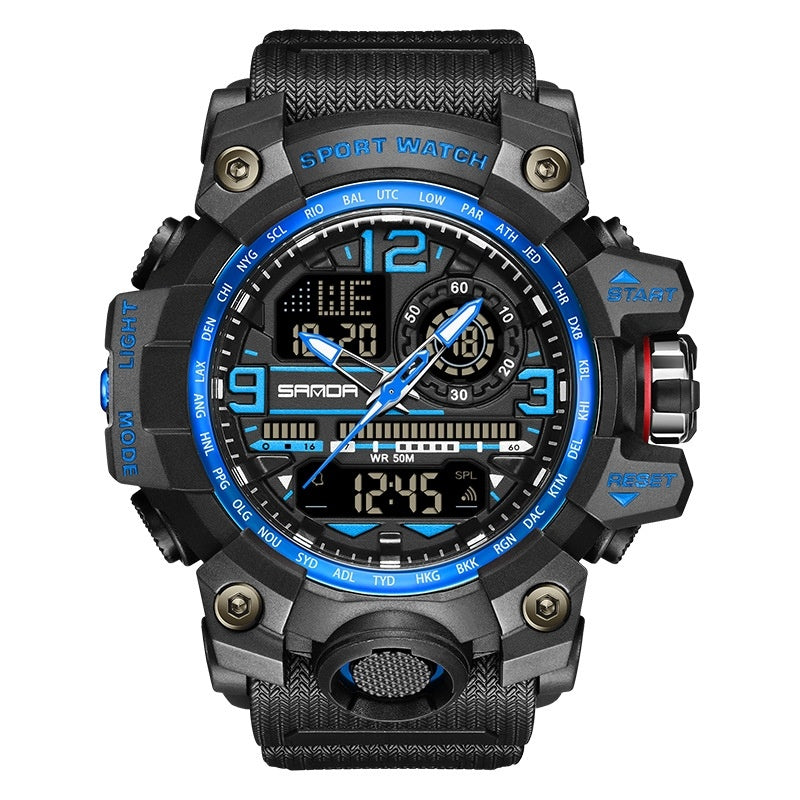 Trend Multi-functional Sports Luminous Outdoor Student Watch