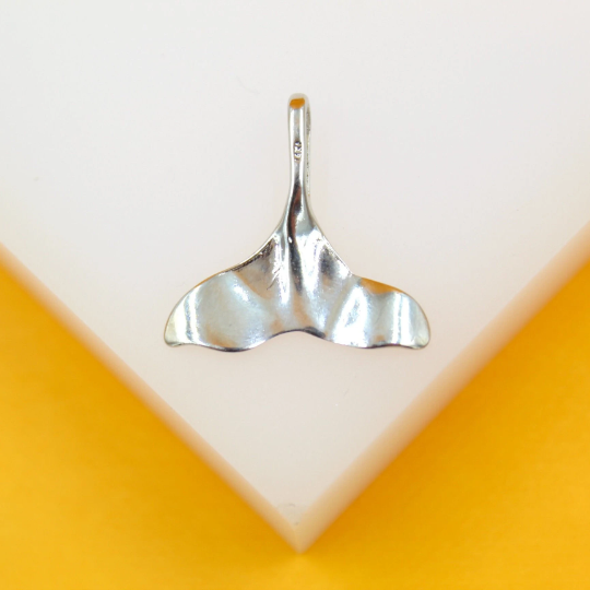 18K Gold Filled Mermaid Tail Pendant Charm