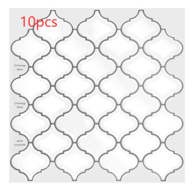 3D Self-adhesive Crystal Epoxy Wall Stickers For Kitchen Decor