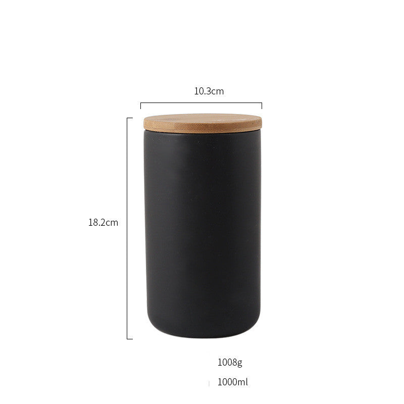 Ceramic Storage Jar with Lid