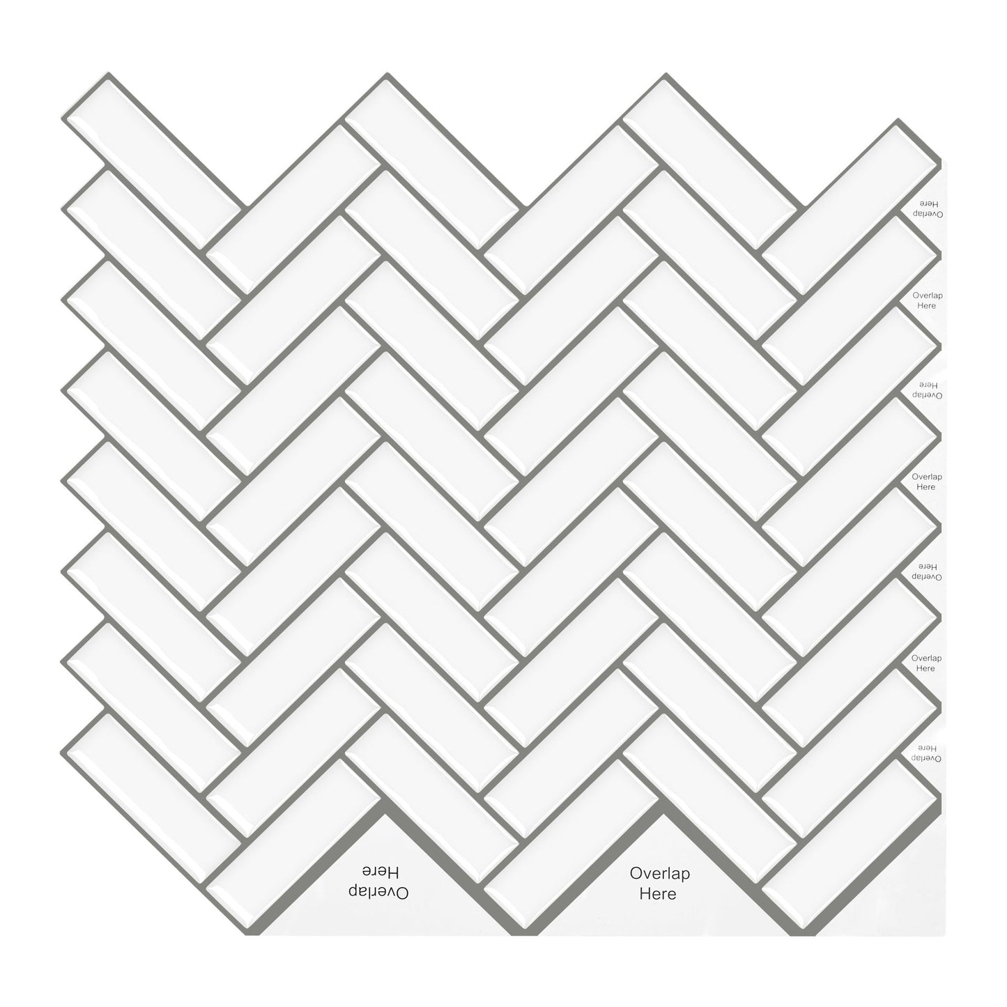 3D Self-adhesive Crystal Epoxy Wall Stickers For Kitchen Decor