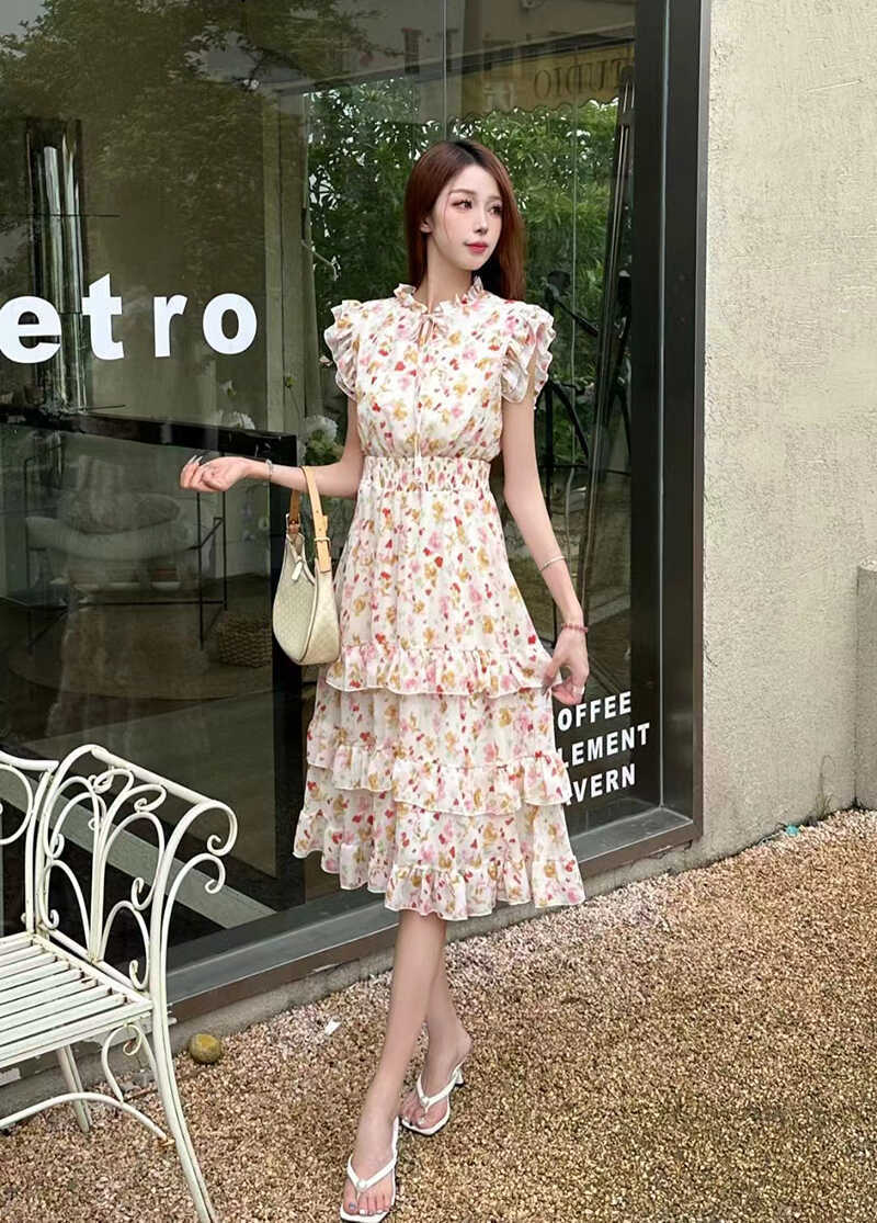 Women's Floral Jumpsuit Skirt