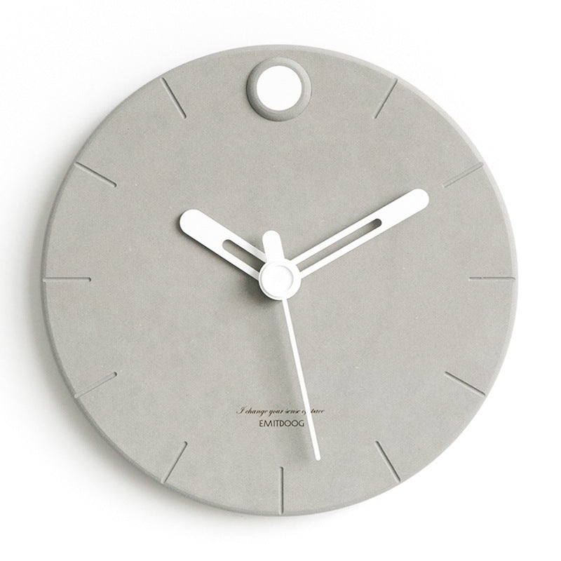 Simple creative wall clock