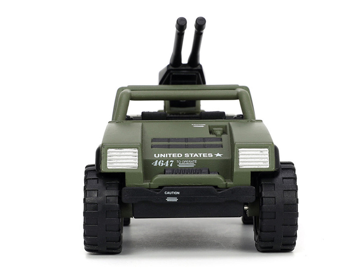 V.A.M.P. Olive Green "G.I. Joe" "Hollywood Rides" Series 1/32 Diecast Car Model by Jada