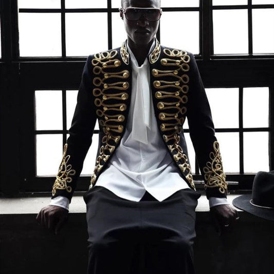 Gold Rope Slim Jacket for Gentlemen's Court Suit
