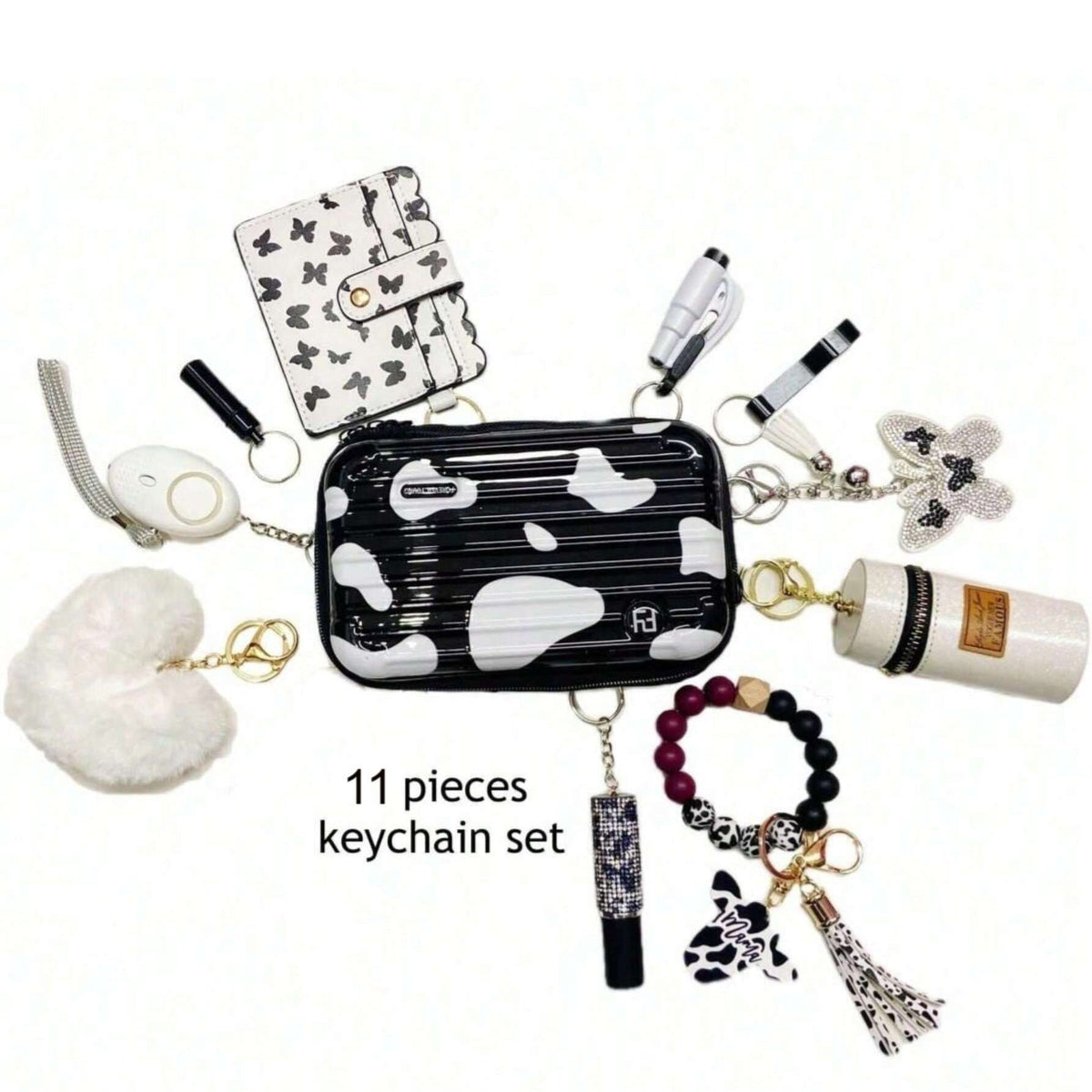 Storage Bag Set Keychain Defense Kit