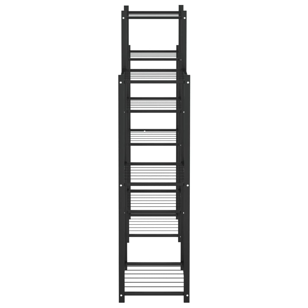 Flower Stand 32.7"x9.8"x39.4" Black Iron