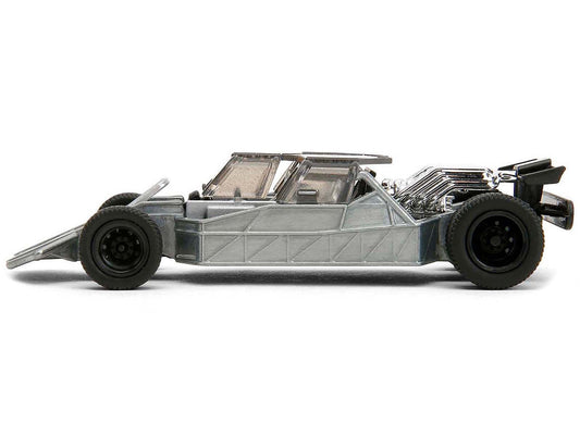 Flip Car Raw Metal "Fast & Furious 6" (2013) Movie "25 Years of Fast & Furious" Series 1/32 Diecast Model Car by Jada