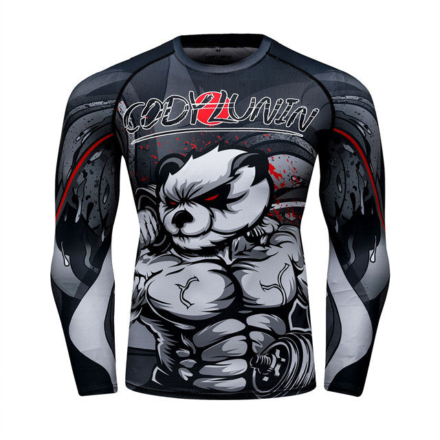 Men's Boxing  Fitness Compression Sportswear