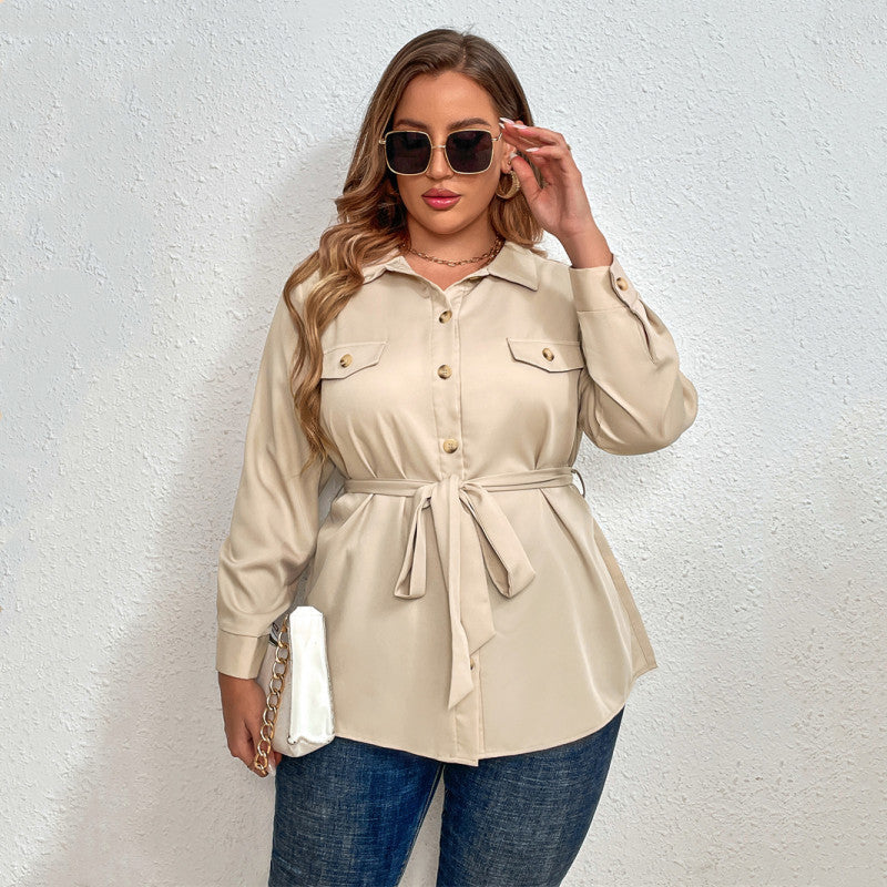 Plus Size Blouse Shirt Ladies Tops
