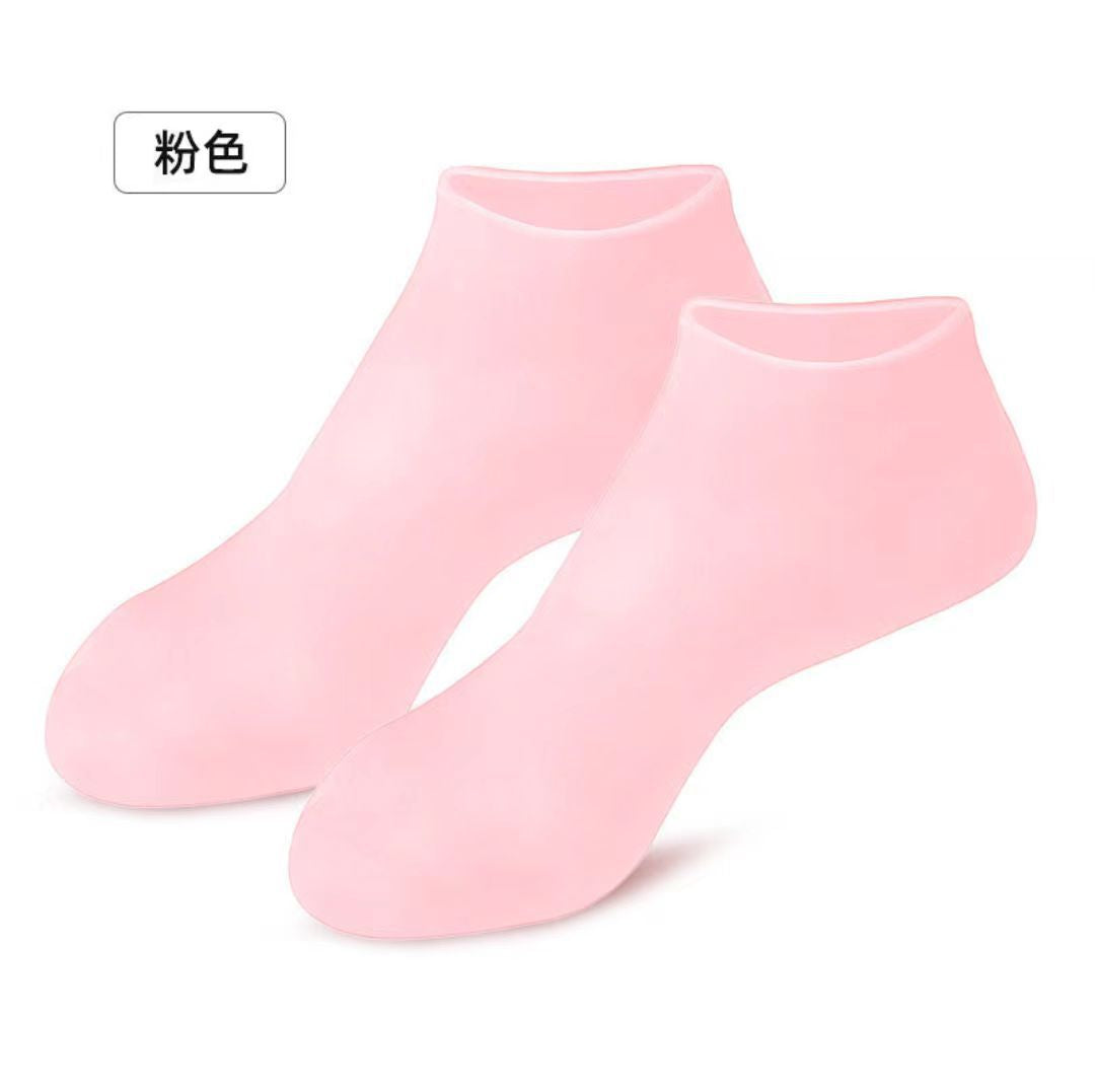 Soft Silicone Protective Moisturizing Gloves And Socks