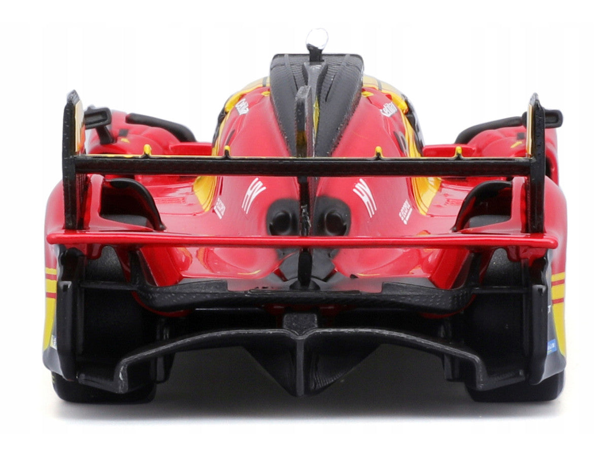 Ferrari 499P #50 Antonio Fuoco - Miguel Molina - Nicklas Nielsen "Ferrari AF Corse" Winner "24 Hours of Le Mans" (2024) "Racing" Series 1/43 Diecast Model Car by Bburago