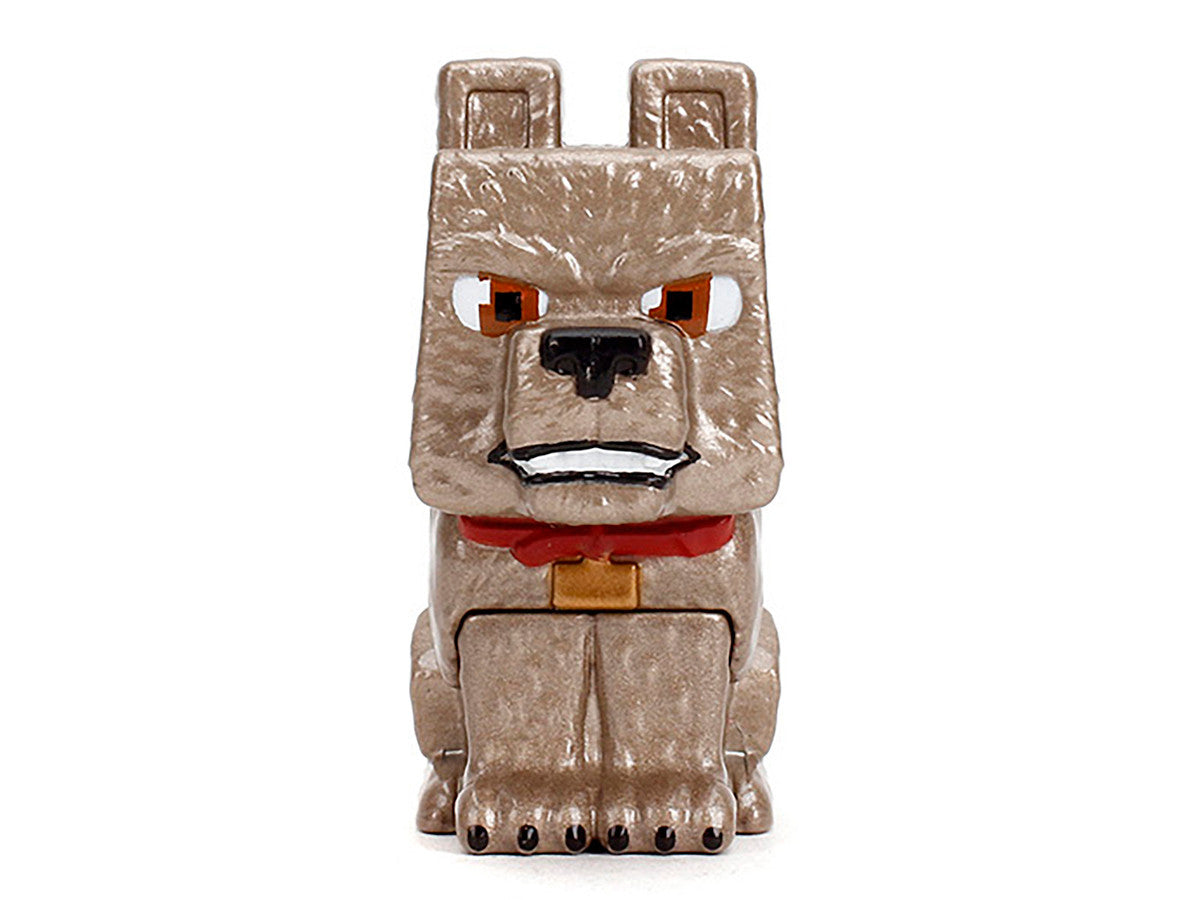 Set of 4 Diecast Figures "A Minecraft Movie" (2025) Movie "Metalfigs" Series Diecast Models by Jada