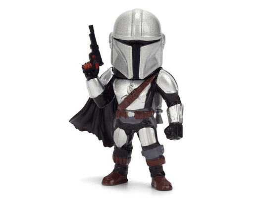 Set of 4 Diecast Figures "Star Wars: The Mandalorian & Grogu" (2026) Movie "Metalfigs" Series Diecast Models by Jada