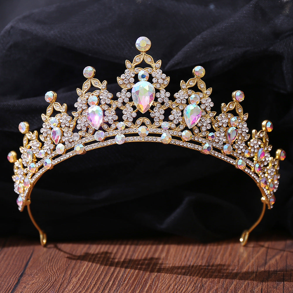 Bride Princess Crown Wedding Dress Accessories