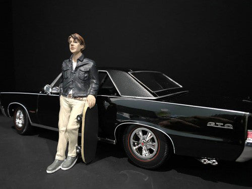 Skateboarder Figurine III for 1/24 Scale Models by American Diorama