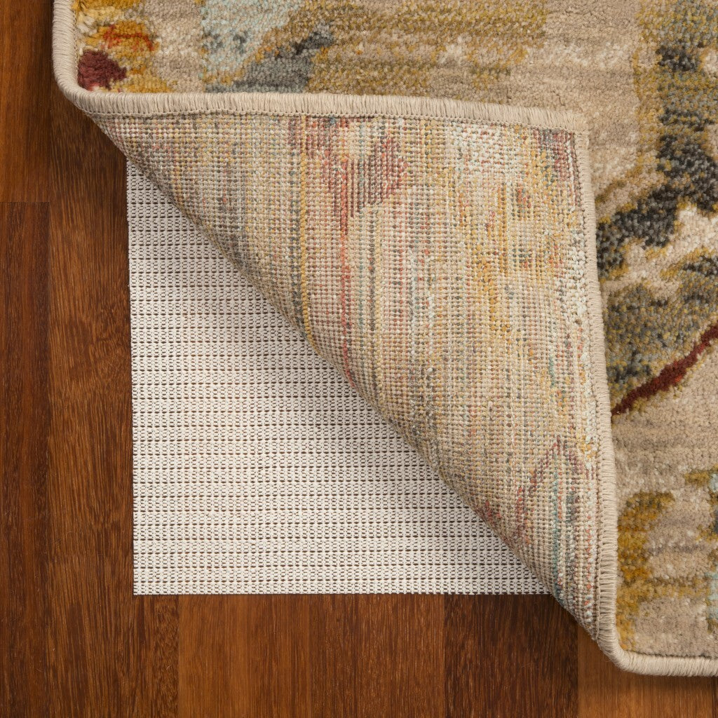 12" X 15" Standard Beige Non Slip Rug Pad