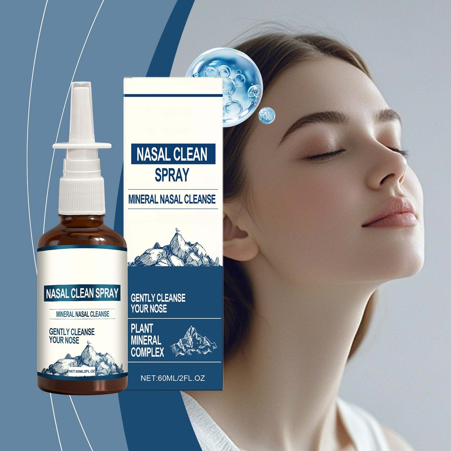 Gentle Nasal Cleansing Spray 60ml