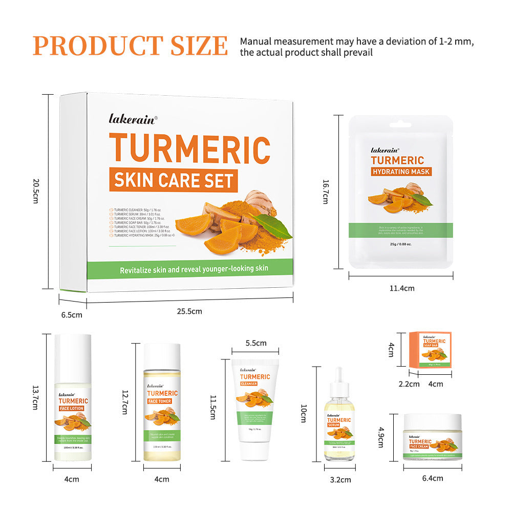 Turmeric Skin Care Set Hydrating