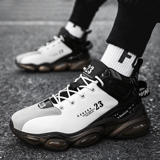 High-top Basketball Sneaker Men's Casual Platform