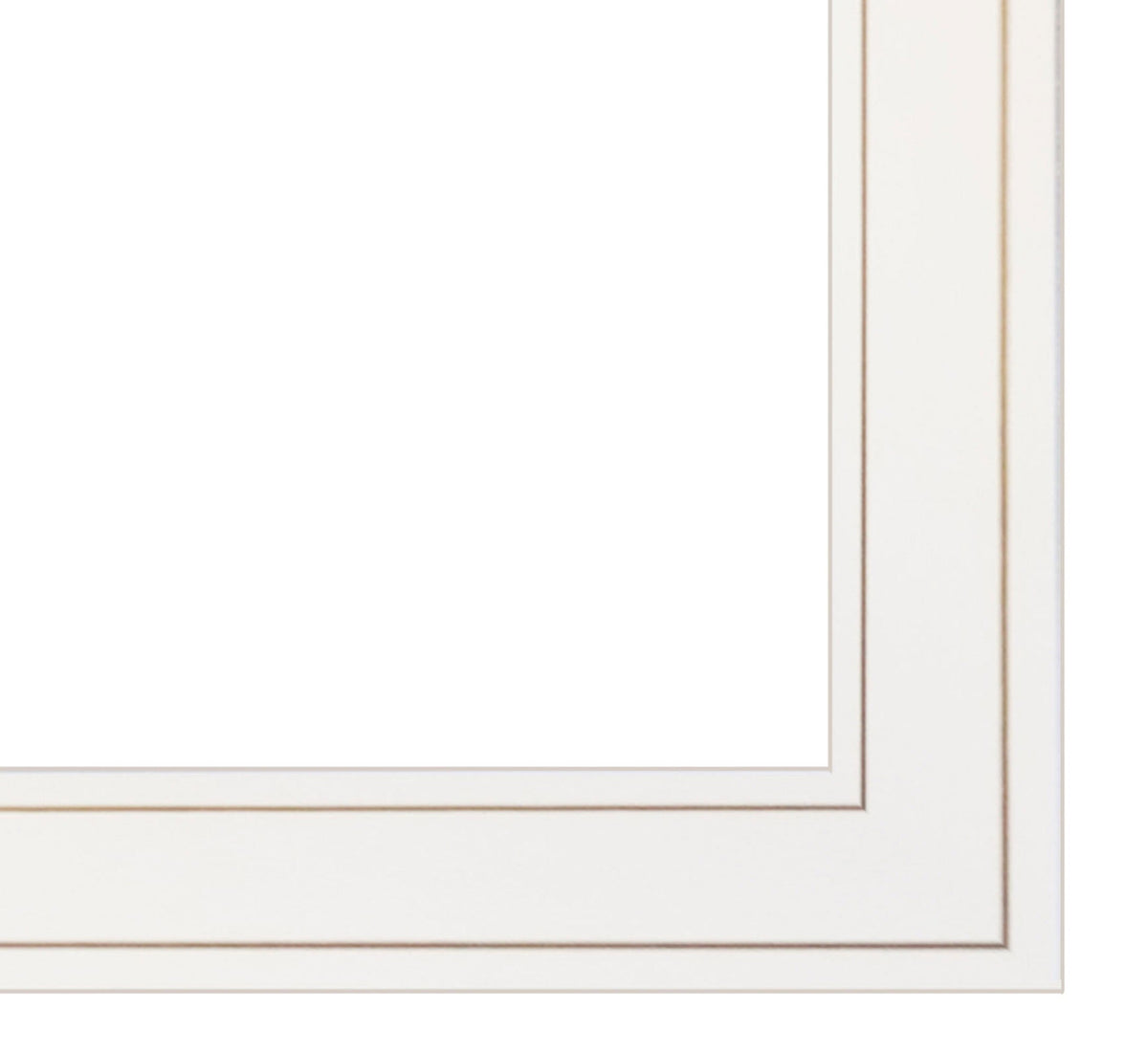 Set Of Two Floral Spray I and II White Framed Print Wall Art