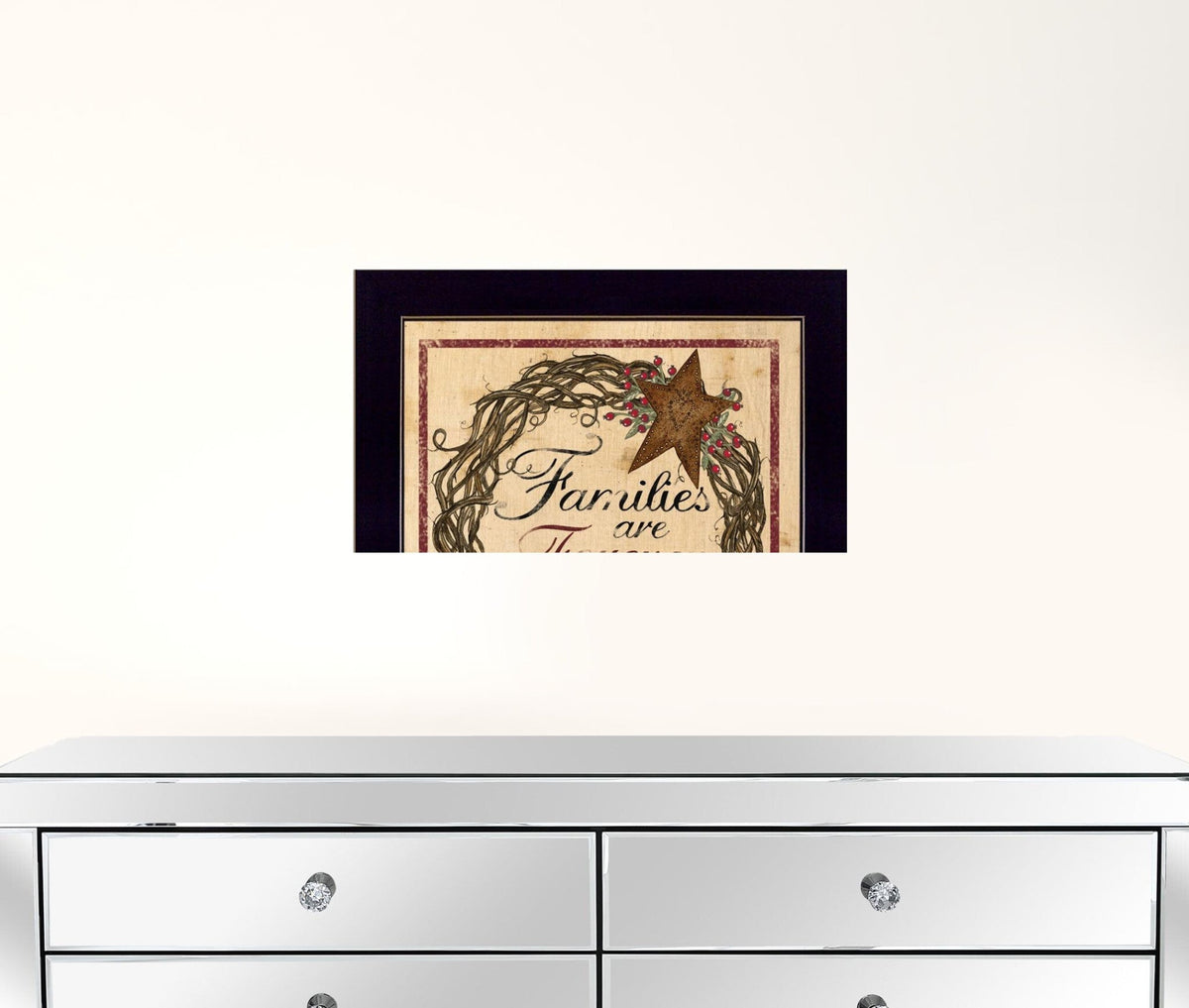Set Of Two Family Wisdom II Black Framed Print Wall Art