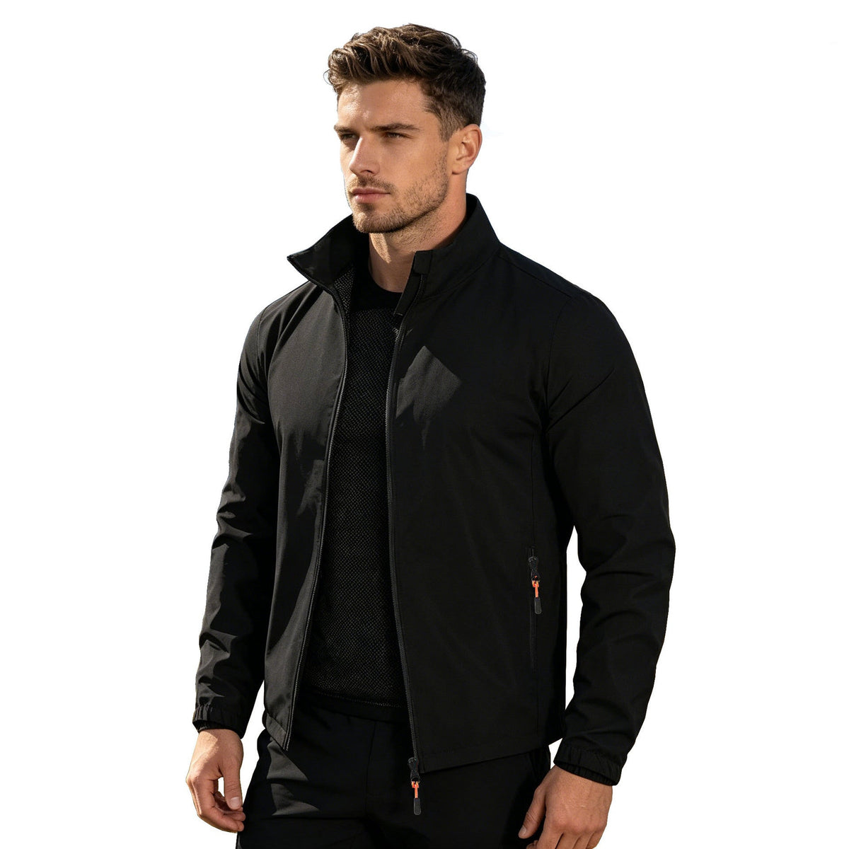 Mens Autumn Jacket 2026 SpringAutumn Style Youth All-Match Hooded Retro Casual Streetwear Windproof Coat For Men