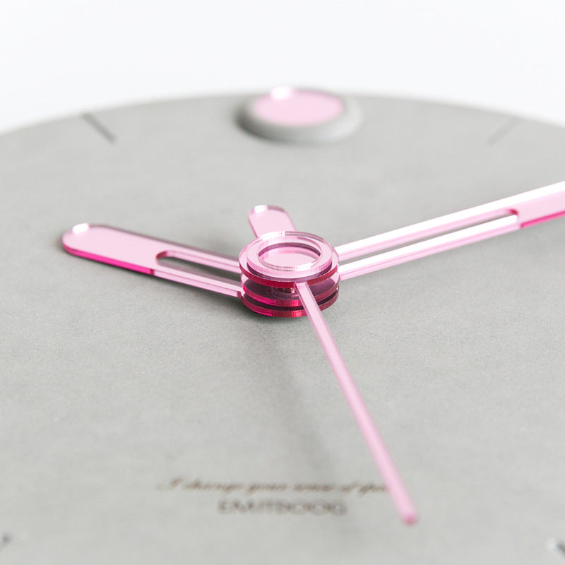 Simple creative wall clock