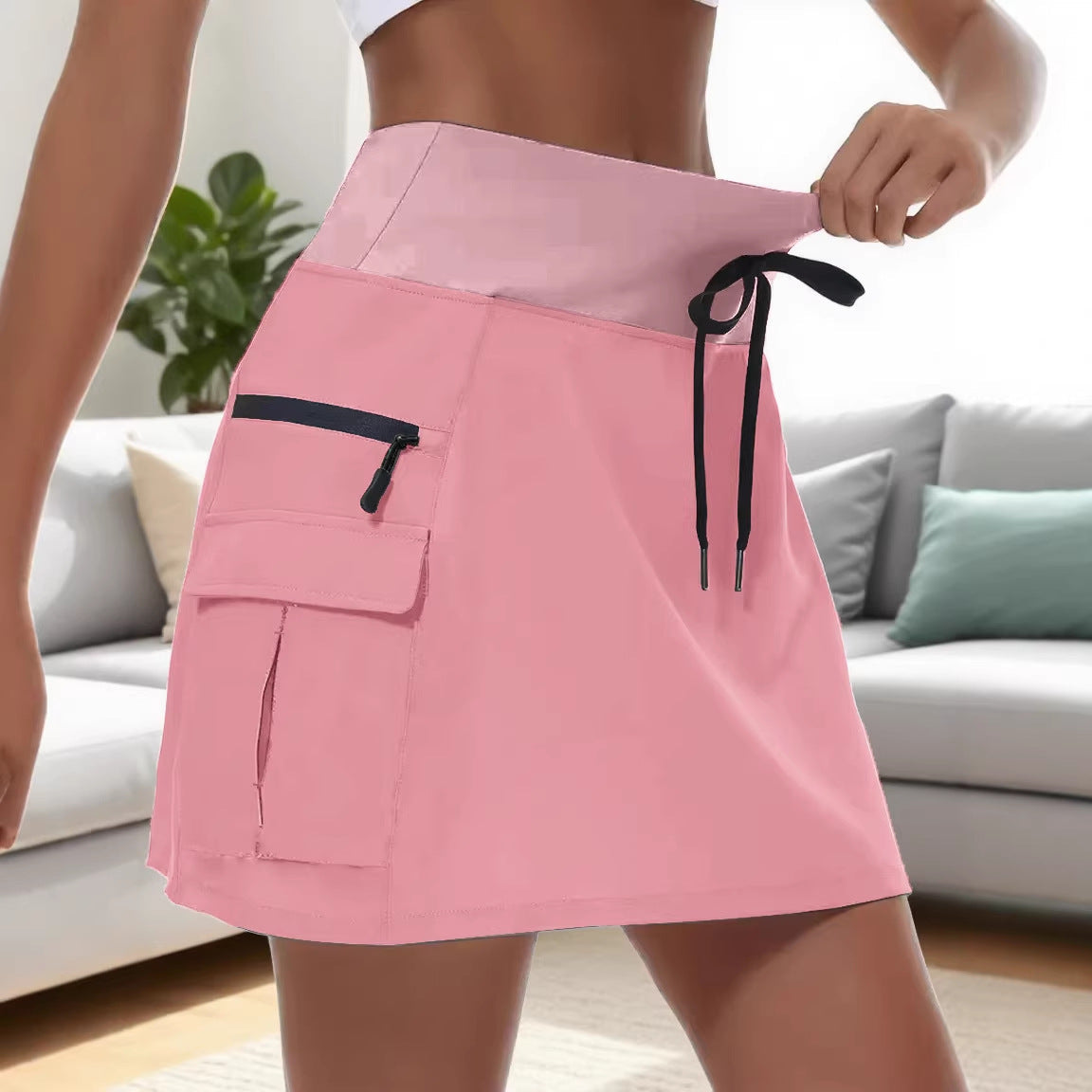 European And American Womens Sports Skirt For Yoga