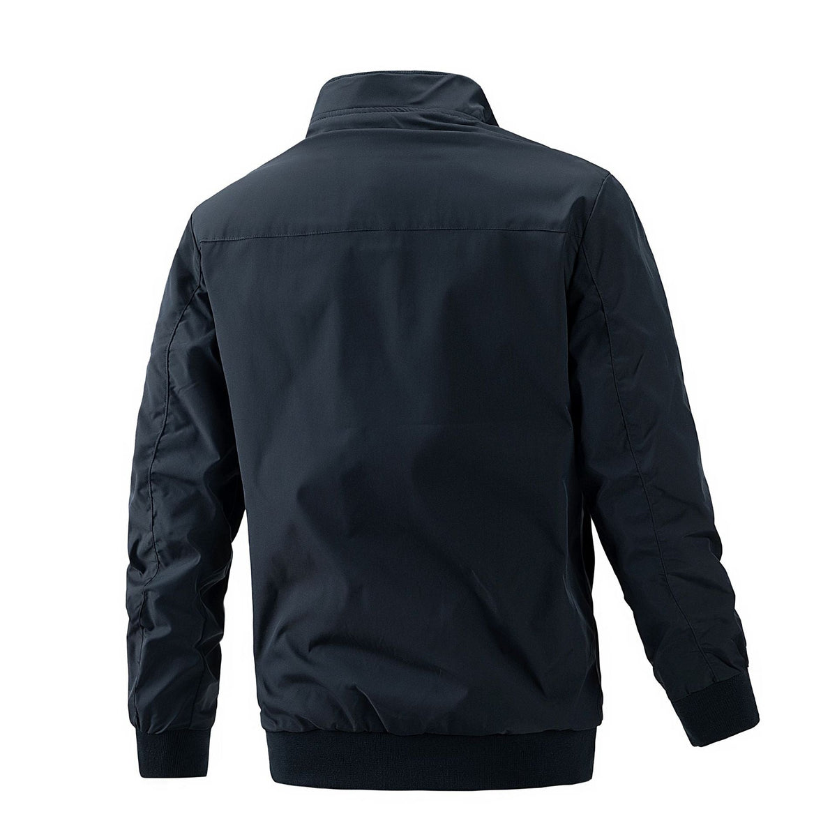 2026 Cross-Border Stand Collar Business Men's Jacket Casual Thin Baseball Jacket Trendy Foreign Trade Men's Clothing