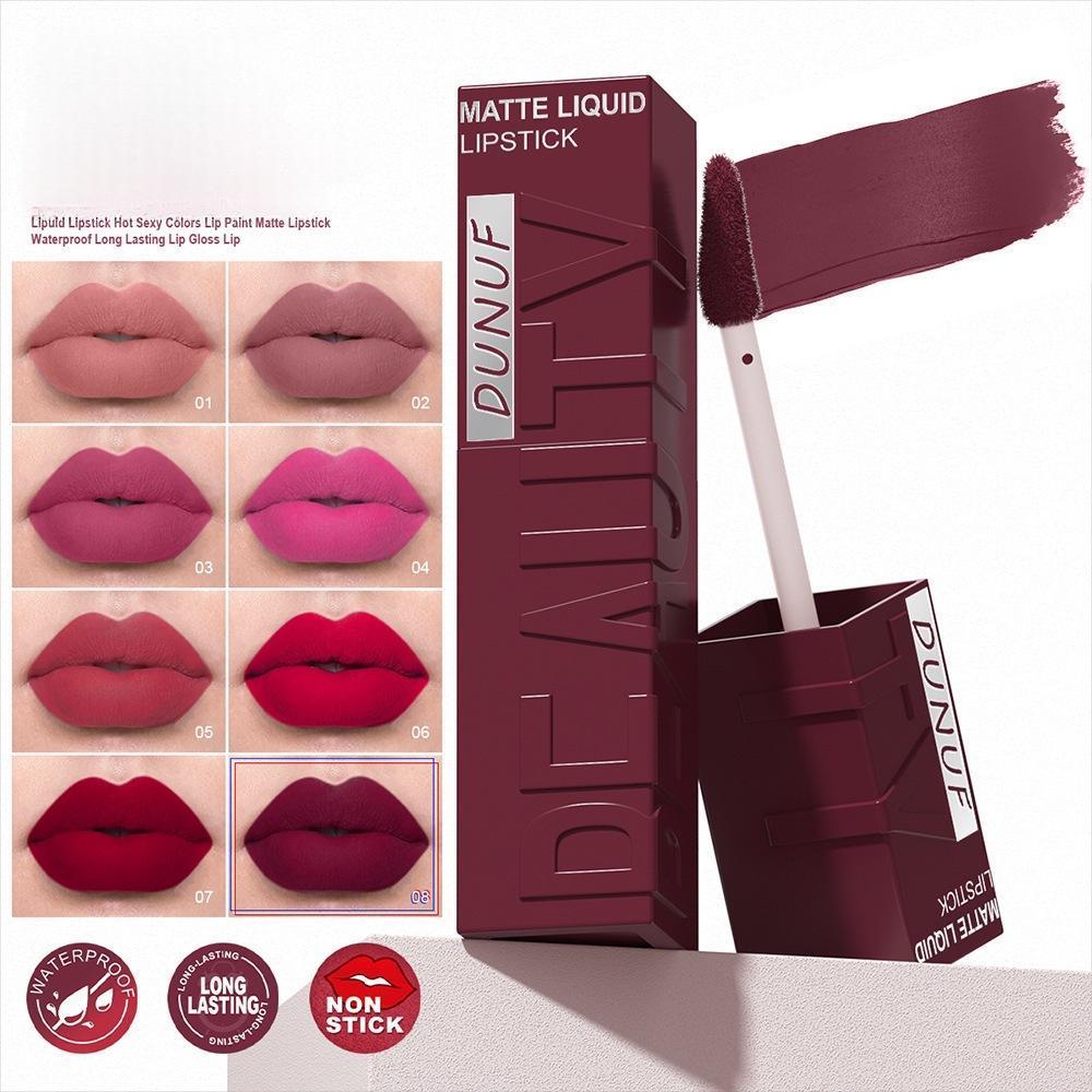 Velvet Matte Lipstick Smudge Proof And Non Transferable