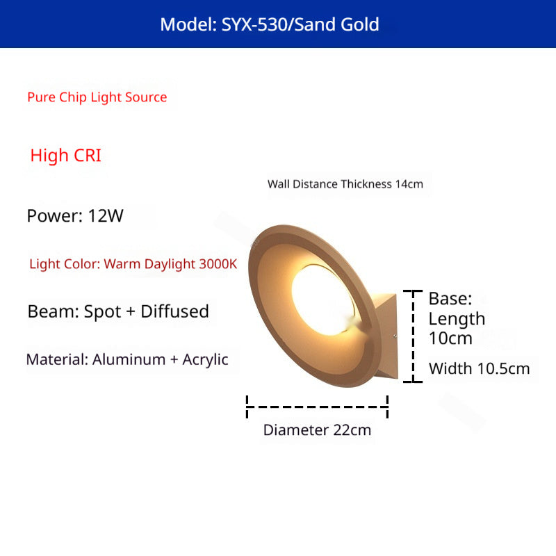 Creative Colorful Outdoor Waterproof Wall Light