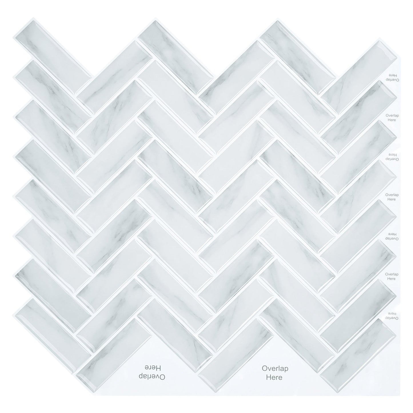 3D Self-adhesive Crystal Epoxy Wall Stickers For Kitchen Decor