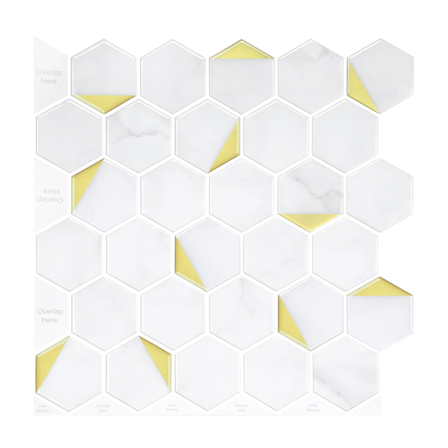3D Self-adhesive Crystal Epoxy Wall Stickers For Kitchen Decor