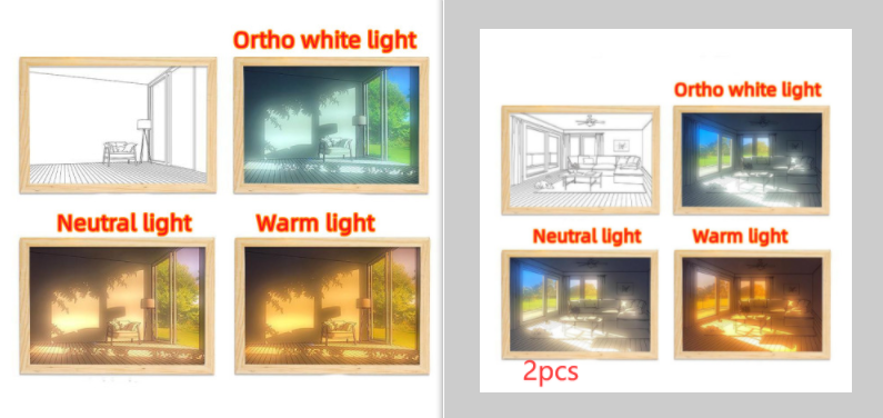 Illuminated Picture LED