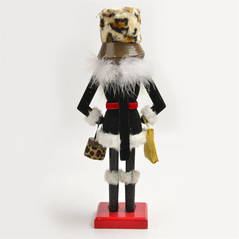 Christmas Party Supplies European Girl Nutcracker Soldier Doll